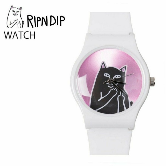 RIPNDIP Lord Nermal Watch Men Women Cat Analog - Picture 2 of 8